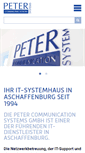 Mobile Screenshot of peter-cs.de